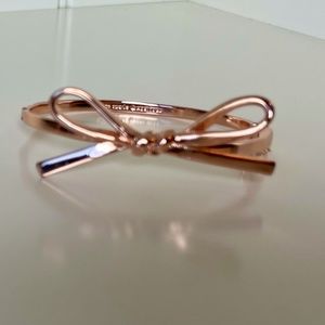 Rose Gold Kate Spade Bow Bracelet